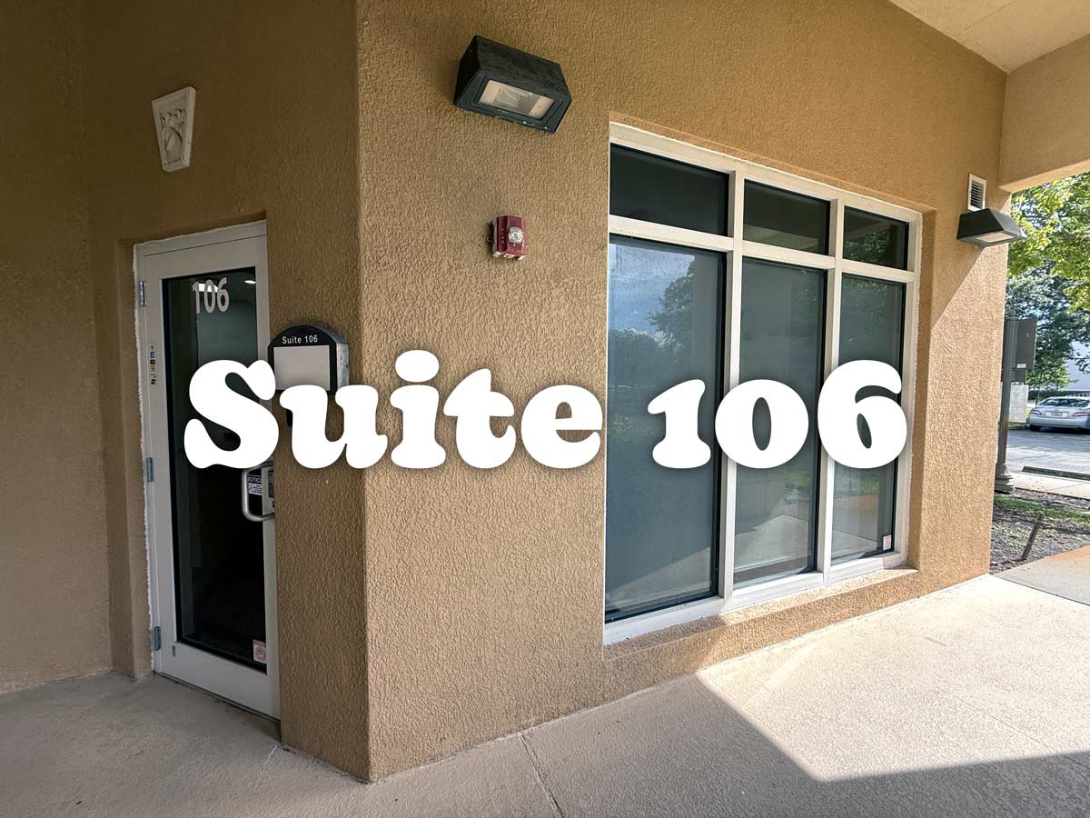 Suite 106 in the Monarch Professional Center